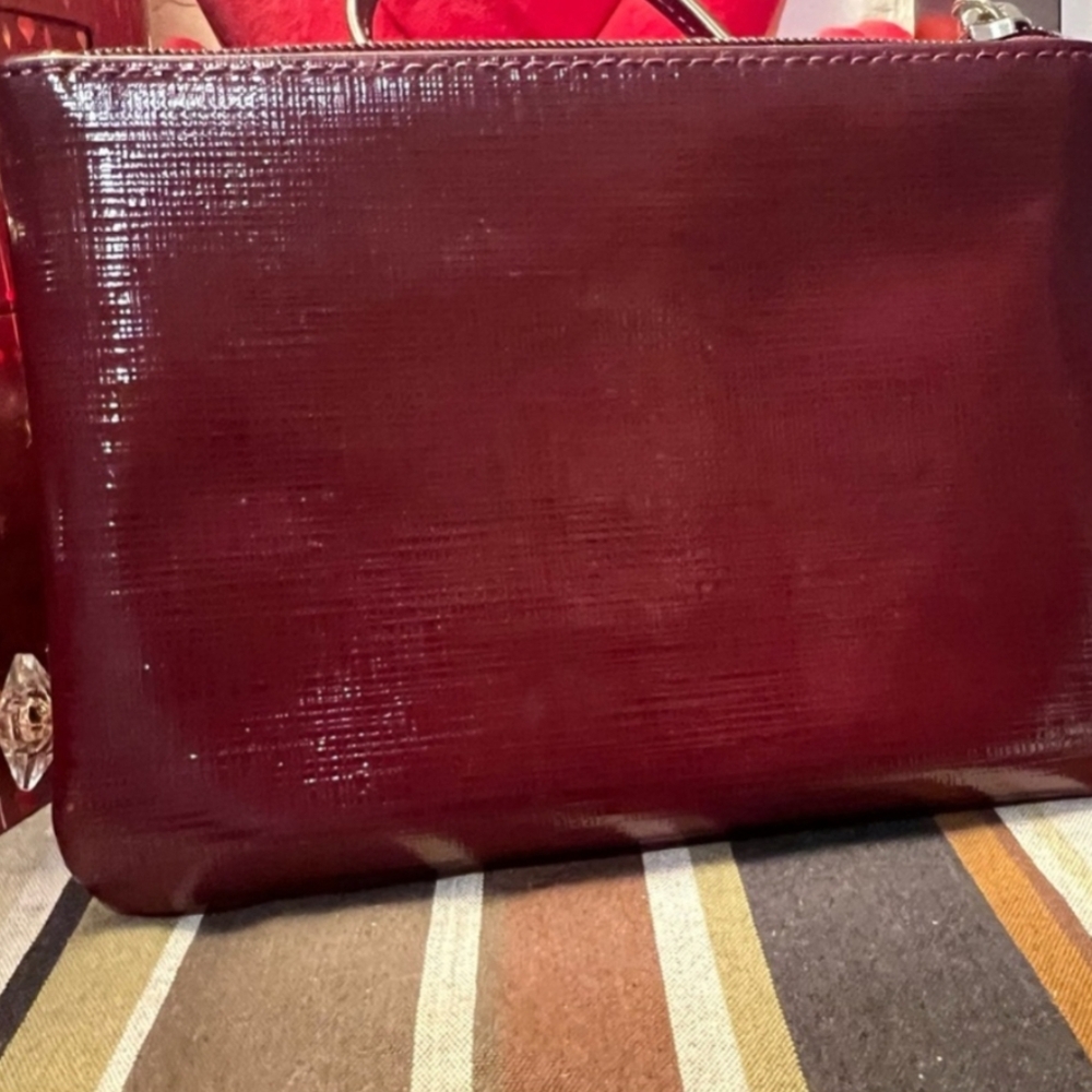 Coach Red Wristlet Clutch - Picture 8 of 9